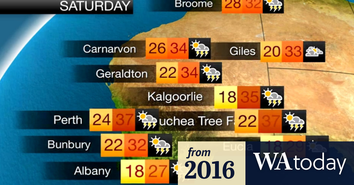 Perth weather temperatures set to peak on Saturday